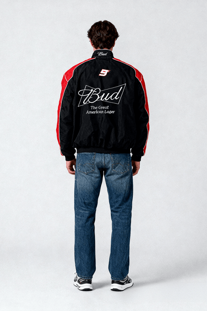 Budweiser Racing Vintage Jacket - Black Edition