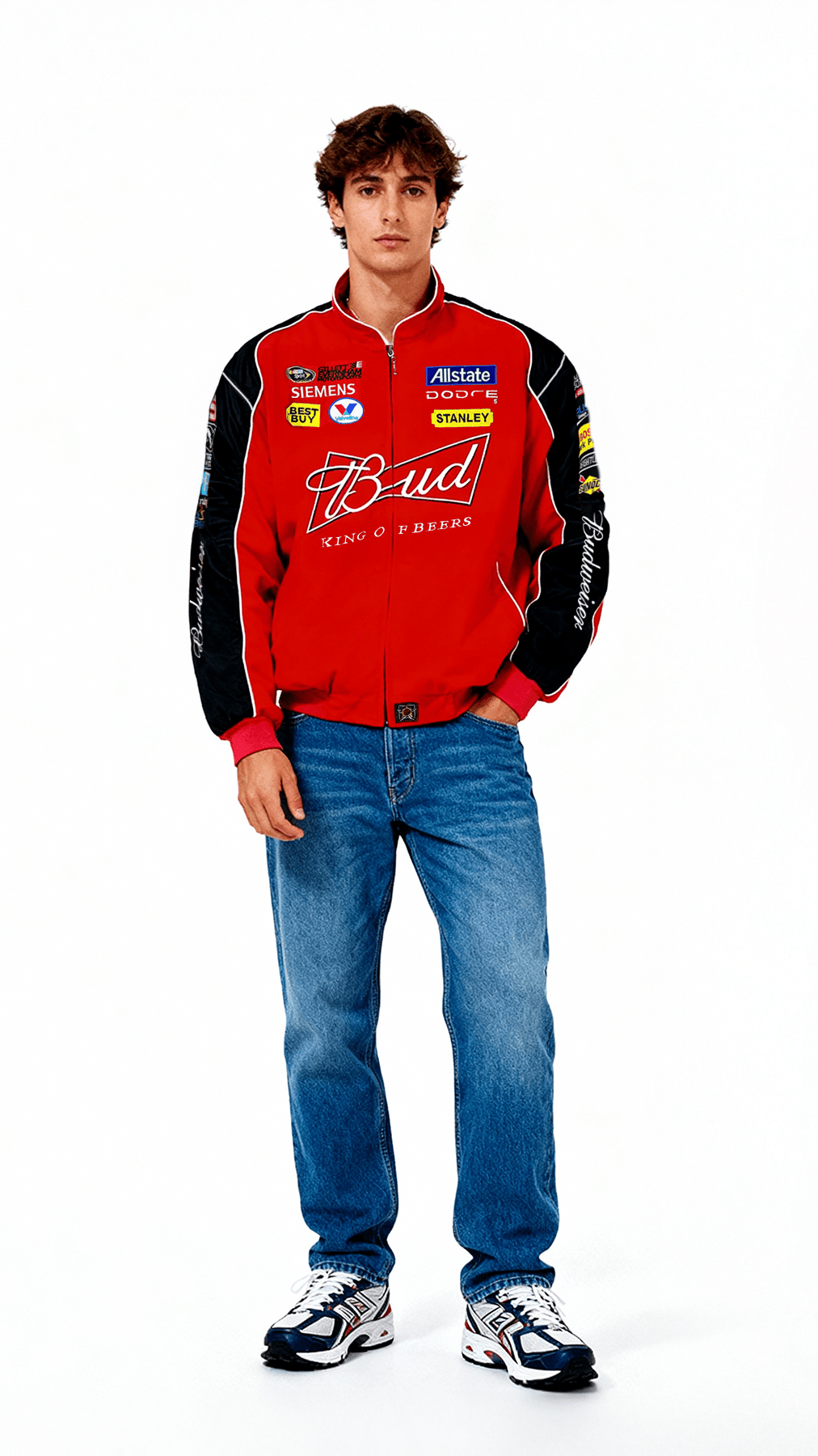 Budweiser Racing Vintage Jacket - Red Edition