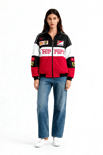 Ferrari F1 Vintage Racing Jacket - Classic Edition