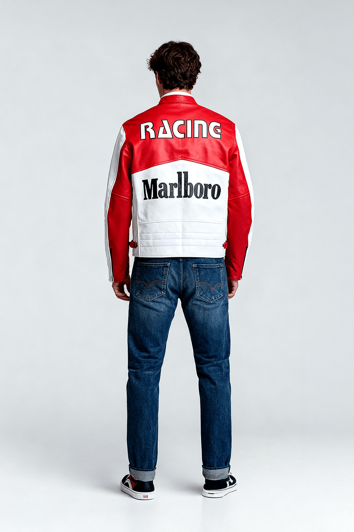 Marlboro Racing Leather Jacket - Classic Edition